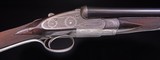 William Evans Sidelock with single trigger ~ Very light and handy!
Newer barrels by Cogswell & Harrison - 3 of 8