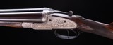 William Evans of London Sidelock with exceptional leaf engraving and modern stock dimensions - 6 of 8