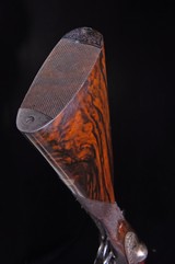 William Evans of London Sidelock with exceptional engraving and modern stock dimensions from 1906 ~ Wood to die for..... - 9 of 9