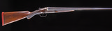 Thomas Wild 12g. with classic Prince of Wales grip and 2 3/4" proofs so can shoot many of the American shells!