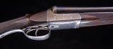 Thomas Wild 12g. with classic Prince of Wales grip and 2 3/4" proofs so can shoot many of the American shells! - 3 of 7