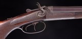 J.P. Sauer Double Rifle
in 43 Mauser with exhibition wood and outstanding and rare full octagon barrels - 3 of 11