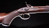 Alex Henry of Edinburgh muzzle loading rifle with lovely wood ~ comes up perfect with super sights! - 2 of 8