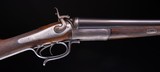 James Woodward and Sonshammer 12 bore with classic forward underlever ~ Built @1876!2 3/4" Proofs! - 3 of 8
