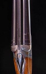 J. P. Sauer 20ga Boxlock with lots of case color~What a great gun this would make for a son or daughter! - 4 of 8