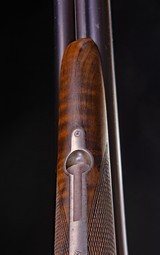 J. P. Sauer 20ga Boxlock with lots of case color~What a great gun this would make for a son or daughter! - 8 of 8