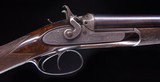 William Powell & Son Bar in wood with Powell patent top lift lever ~ An extremely elegant hammer double - 6 of 9