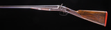 William Powell & Son Bar in wood with Powell patent top lift lever ~ An extremely elegant hammer double - 8 of 9