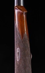 English 28g. hammer gun with very nice sidelever ~ Note it has a 30" nitro proofed barrel! - 7 of 8