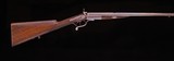 Alex Henry Double Rifle ~ Never finished ~ In the white ~ Pilfered from the Alex Henry workshop before it was finished? - 2 of 8