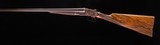 Thomas Horsley Hammerless Sidelock Ejector 12ga with 2 3/4" proofs and 15" LOP stock