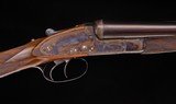 Thomas Horsley Hammerless Sidelock Ejector 12ga with 2 3/4" proofs and 15" LOP stock - 3 of 8