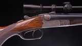 Miller and Val. Greiss 8x57JR Hammerless Double Rifle in excellent condition with outstanding condition and features - 3 of 11