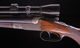 Miller and Val. Greiss 8x57JR Hammerless Double Rifle in excellent condition with outstanding condition and features - 4 of 11