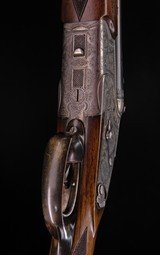 Friedrich Wilhelm Kessler German double rifle drilling in 35 Winchester over 12g. - 4 of 9