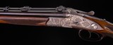 Friedrich Wilhelm Kessler German double rifle drilling in 35 Winchester over 12g. - 9 of 9