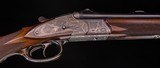 Friedrich Wilhelm Kessler German double rifle drilling in 35 Winchester over 12g. - 8 of 9