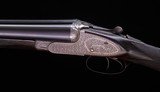 Charles Boswell 12g sidelock withsuperb wood and engraving ~ Check out the pigeons on the bottom of the action! - 5 of 8
