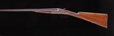 Holland & Holland 12ga back action sidelock (#1 of pair) ~ Check out the long LOP and perfect chokes for hunting wild birds