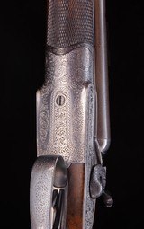 English 16g. by Charles F. Liversedge ~ Market St. Lincs~ 30" nitro Damascus barrels! - 6 of 8