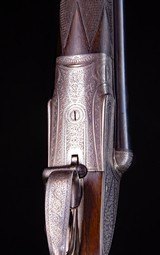 Stephen Grant~ Classic sidelever with original 30" nitro 2 3/4" barrels and a modern set 26" steel barrels made by the maker in 1980 - 6 of 10