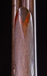 Job Trevitt ~ A small maker English hammer double with good dimensions and 2 3/4" nitro proof - 7 of 8