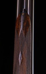 Boss & Co. Sidelockin its makers oak and leather case ~ two barrel set - 9 of 12