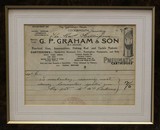 Beesley & Son, London and inscribed on rib "Made for J.P. Graham, Cockermouth" - 9 of 9