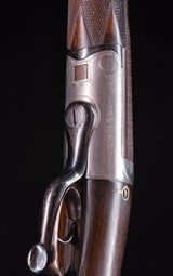 English 12 bore single barrel with 2 3/4" proofs ~ Check out the beautiful Damascus! - 6 of 8