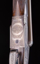 E. M. Reilly Sidelock with super 30" nitro proofed Damascus barrels with 2 3/4" proofs - 5 of 10