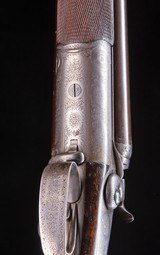 John Blanch & Son~ An outstanding BEST (Top) grade hammer double featuring the Stephen Grant sidelever ~ Antique so we can ship direct ~ No cast - 6 of 8