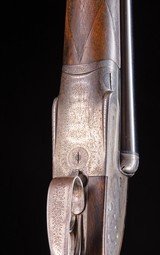 James Purdey hammerless self opener sidelock with rare Grant style side lever in its makers case - 6 of 10