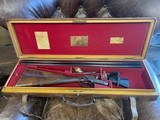 James Purdey hammerless self opener sidelock with rare Grant style side lever in its makers case - 9 of 10