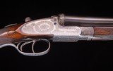 Henry Morrow & Co. of Halifax and Harrogate ~ a beautifully engraved sidelock with great dimensions and original 2 3/4"chambers - 6 of 8