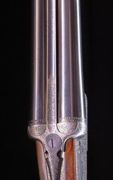 William Jackman Jeffery & Co, 13 King Street, St. James ~ A London high grade sidelock with exceptional dog scene engraving! - 3 of 8