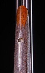 August Jung high quality 16g. scalloped boxlock ~ 2 3/4" chambers and long barrels for a sixteen! - 6 of 8