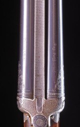 August Jung high quality 16g. scalloped boxlock ~ 2 3/4" chambers and long barrels for a sixteen! - 3 of 8