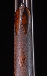 William Evans 63 Pall Mall ~ High grade 16g. sidelock stocked for the right shoulder and the left eye.We call these "Cross eyed stock" gun - 8 of 9