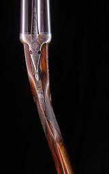 William Evans 63 Pall Mall ~ High grade 16g. sidelock stocked for the right shoulder and the left eye.We call these "Cross eyed stock" gun - 4 of 9