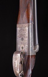Charles Boswell heavy proof ( 2 3/4") Pigeon gun ~ Great for sporting clays or wild turkeys!
Check out the game scene engraving - 6 of 11