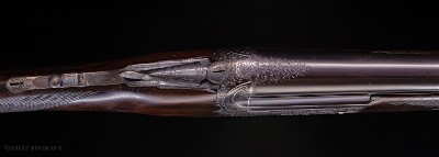 Charles Lancaster 12g Over/Under Scalloped Boxlock Ejector~ This is a really cool gun from 1907! - Image 4 of 8