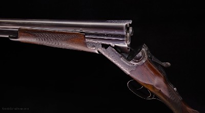 Charles Lancaster 12g Over/Under Scalloped Boxlock Ejector~ This is a really cool gun from 1907! - Image 8 of 8