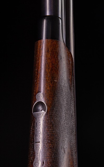 Charles Lancaster 12g Over/Under Scalloped Boxlock Ejector~ This is a really cool gun from 1907! - Image 7 of 8