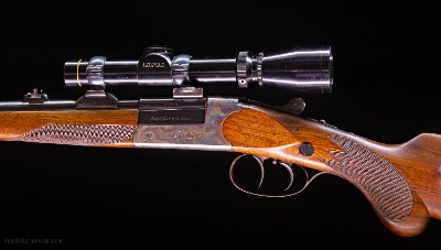 Greifelt & Co: Suhl "Diana" grade German Stalking rifle ~ Built in April 1936 with excellent prewar quality! - Image 9 of 10