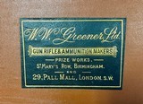 W.W. Greener 40 Pall Mall London ~ A very nice cased Greener and in this case with a top tang safety! - 10 of 11