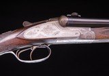 J. P. Sauer & Sohn true Sidelock drilling with coveted rifle side cock ~ 16gx16g/9.3x72R - 3 of 10