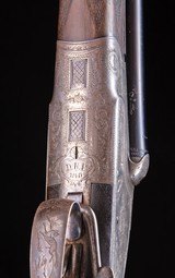 J. P. Sauer & Sohn true Sidelock drilling with coveted rifle side cock ~ 16gx16g/9.3x72R - 7 of 10