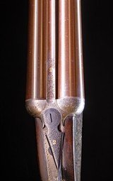 Edwinson C. Green and Son, Cheltenham & Gloucester ~ A very nice English sidelock with long barrels and stock - 3 of 8