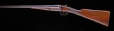 A.
Isley, England 12 ga. boxlock ~ Sound plain gun with good dimensons
for $800