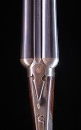 A.
Isley, England 12 ga. boxlock ~ Sound plain gun with good dimensons
for $800 - 3 of 6